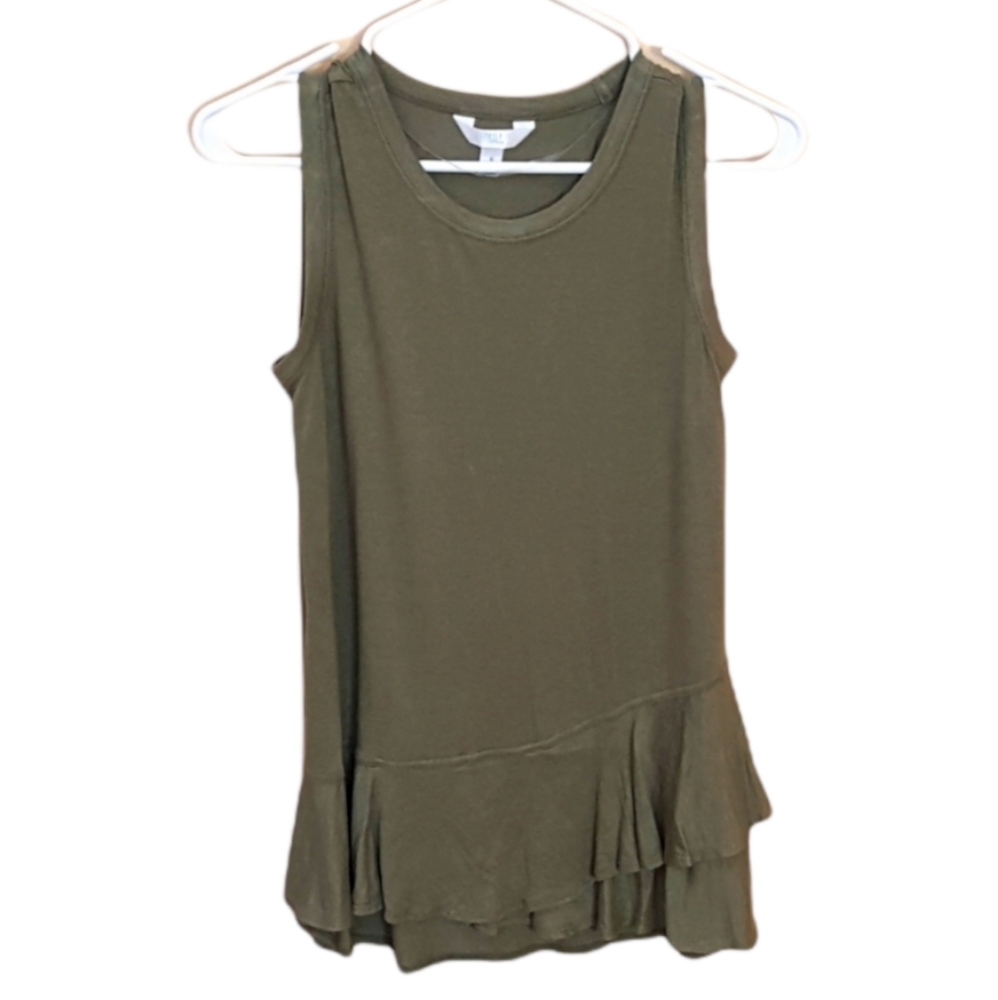 TIME AND TRU Olive Blouse Tunic